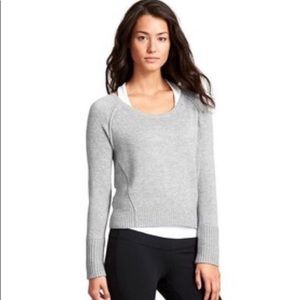Athleta crop sweater athleisure